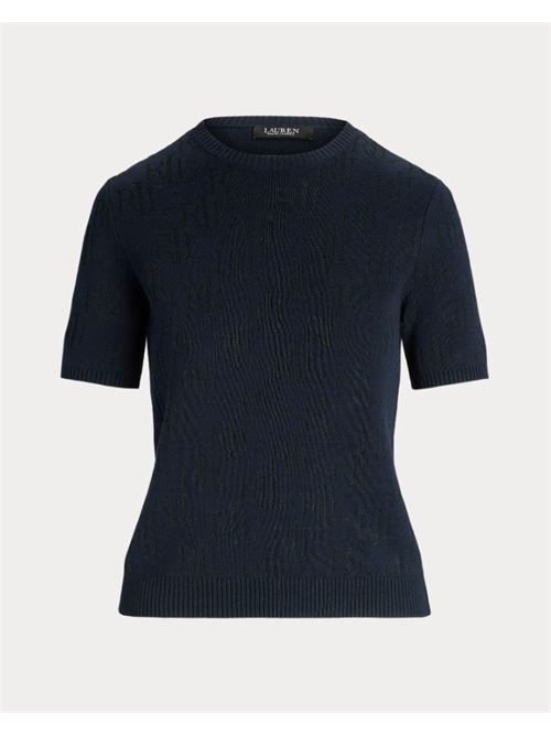 MAGLIA IN JACQUARD LAUREN RALPH LAUREN | 20090915600437OH LAUREN NAVY